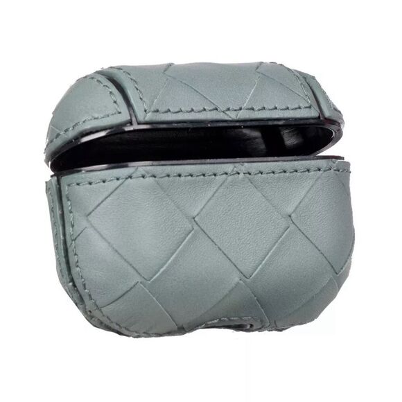 Bottega Veneta Intrecciato Apple Airpod Case Color SLATE NEW with Tag - Picture 8 of 8
